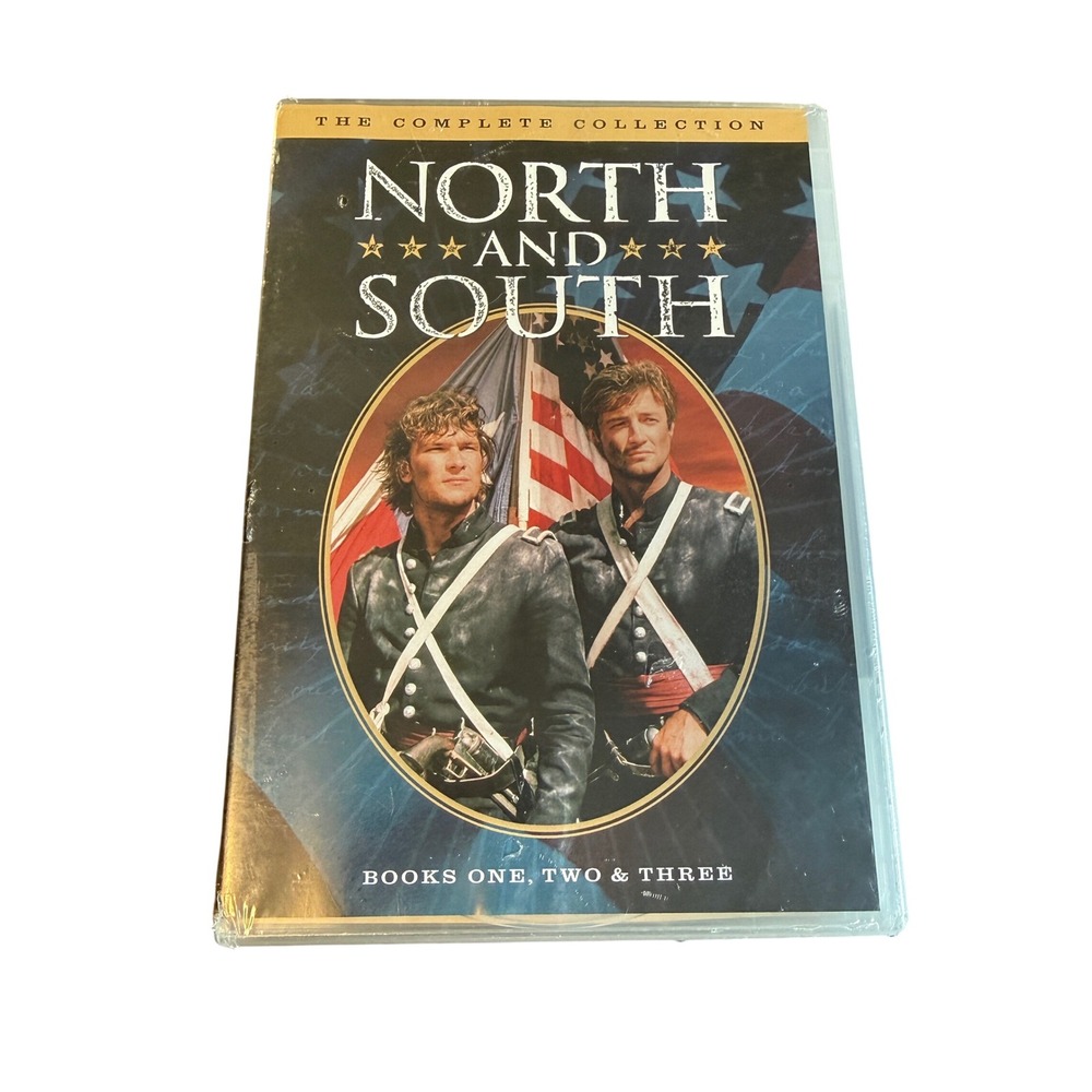 North and South The Complete Collection DVD 8-Disc Set Patrick Swayze New Sealed